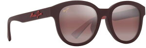 yz }ECW Y TOXEACEFA ANZT[ Maui Jim Ihupani Asian Fit Sunglasses Red