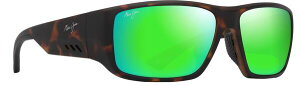 yz }ECW Y TOXEACEFA ANZT[ Maui Jim Keha Asian Fit Polarized Sunglasses Brown
