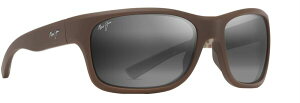 yz }ECW Y TOXEACEFA ANZT[ Maui Jim 'ano Nui Polarized Sunglasses Brown/Silver