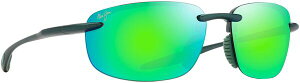 yz }ECW Y TOXEACEFA ANZT[ Maui Jim Ho'okipa Ultra Polarized Sunglasses Green