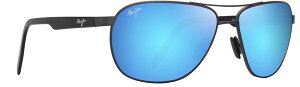 yz }ECW Y TOXEACEFA ANZT[ Maui Jim Castles Polarized Sunglasses Silver