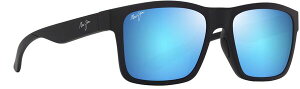 yz }ECW fB[X TOXEACEFA ANZT[ Maui Jim The Flats Polarized Sunglasses Black W/Blue