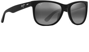 yz }ECW Y TOXEACEFA ANZT[ Maui Jim Kikonia XL Polarized Sunglasses Black