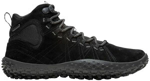  fB[X V[Y Xj[J[ Merrell Women's Wrapt Mid Waterproof Shoes Black/Black ubN