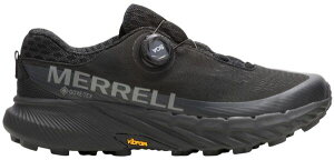 yz  fB[X Xj[J[ V[Y Merrell Women's Agility Peak 5 BOA GTX Trail Running Shoes Black