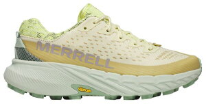 ������ ���f�B�[�X �V���[�Y �X�j�[�J�[ Merrell Women's Agility Peak 5 Trail Running Shoes Beach/Citrine