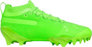 yz A_[A[}[ fB[X Xj[J[ V[Y Under Armour Spotlight Suede Pro MC Football Cleats Neon Green