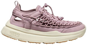 yz L[ fB[X Xj[J[ V[Y Keen Women's Uneek Canvas Shoes Toadstool/Birch