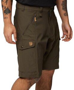 �t�F�[�����[�x�� �����Y �{�g���X �n�[�t�p���c�E�V���[�c Fjallraven Men's Abisko Short Dark Olive �I���[�u