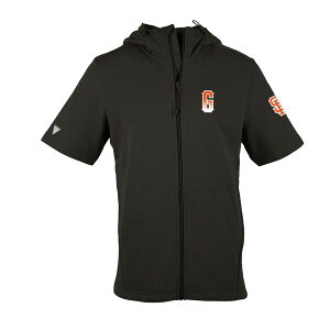 ���x���E�F�A �����Y �A�E�^�[ �p�[�J�[�E�X�E�F�b�g Levelwear Men'san Francisco Giants 2023 City Connect Black Zander Full-Zip Hoodie �u���b�N
