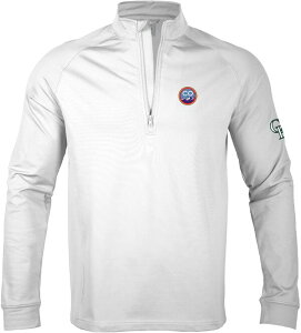 ���x���E�F�A �����Y �g�b�v�X �V���c Levelwear Men's Colorado Rockies 2023 City Connect White Calibrate Quarter-Zip Shirt �z���C�g