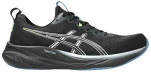 yz AVbNX Y Xj[J[ V[Y ASICS Men's GEL-PULSE 16 Running Shoes Black/Silver