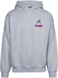 ���x���E�F�A �����Y �A�E�^�[ �p�[�J�[�E�X�E�F�b�g Levelwear Men's Atlanta Braves 2024 City Connect Contact Baseline Hoodie