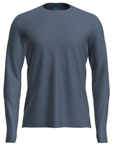 �A�C�X�u���[�J�[ �����Y �g�b�v�X �V���c ���� icebreaker Men's Merino 125 Cool-Lite Sphere III Long-Sleeve Shirt Dawn Heather �w�U�[