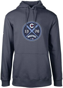 ���x���E�F�A �����Y �A�E�^�[ �p�[�J�[�E�X�E�F�b�g Levelwear Men's Chicago Cubs 2023 City Connect Navy Podium Strike Hoodie �l�C�r�[