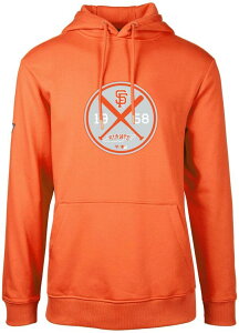 ���x���E�F�A �����Y �A�E�^�[ �p�[�J�[�E�X�E�F�b�g Levelwear Men'san Francisco Giants 2023 City Connect Orange Podium Strike Hoodie �I�����W
