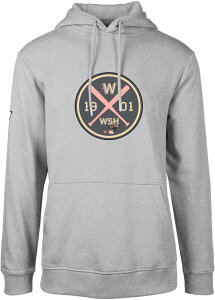 ���x���E�F�A �����Y �A�E�^�[ �p�[�J�[�E�X�E�F�b�g Levelwear Men's Washingtonationals 2023 City Connect Gray Podium Strike Hoodie �O���[