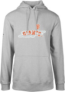 ���x���E�F�A �����Y �A�E�^�[ �p�[�J�[�E�X�E�F�b�g Levelwear Men'san Francisco Giants 2023 City Connect Gray Podium Hoodie �O���[