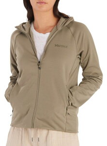 �}�[���b�g ���f�B�[�X �A�E�^�[ �p�[�J�[�E�X�E�F�b�g �t���[�X Marmot Women's Leconte Full-Zip Fleece Hoodie Vetiver