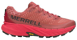 yz  Y Xj[J[ V[Y Merrell Men's Agility Peak 5 Trail Running Shoes Red Oxide