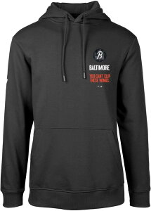 ���x���E�F�A �����Y �A�E�^�[ �p�[�J�[�E�X�E�F�b�g Levelwear Men's Baltimore Orioles 2024 City Connect Podium Baseline Hoodie