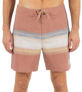 �n�[���[ �����Y ���� �n�[�t�p���c�E�V���[�c �V���[�g�p���c Hurley Men's Phantom Naturals Tailgate 18 �h Boardshorts Brushfire Orange �I�����W