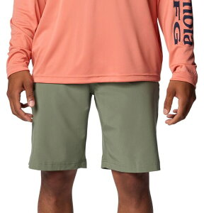 �R�����r�A �����Y �{�g���X �n�[�t�p���c�E�V���[�c Columbia Men's PFGrander Marlin III Offshore Short Cypress