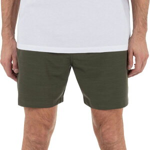 �n�[���[ �����Y �{�g���X �n�[�t�p���c�E�V���[�c �V���[�g�p���c Hurley Men's Phantom SLUB 3/4 WAISTBAND 18 in Shorts Charcoal Fern �`���R�[��
