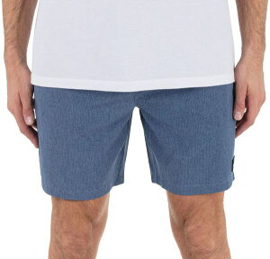�n�[���[ �����Y �{�g���X �n�[�t�p���c�E�V���[�c �V���[�g�p���c Hurley Men's Phantom Flow Volley 18 Shorts Abyss