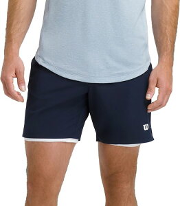�E�B���\�� �����Y �{�g���X �n�[�t�p���c�E�V���[�c Wilson Men's 7 Tournament V2 Tennishort Classic Navy �l�C�r�[