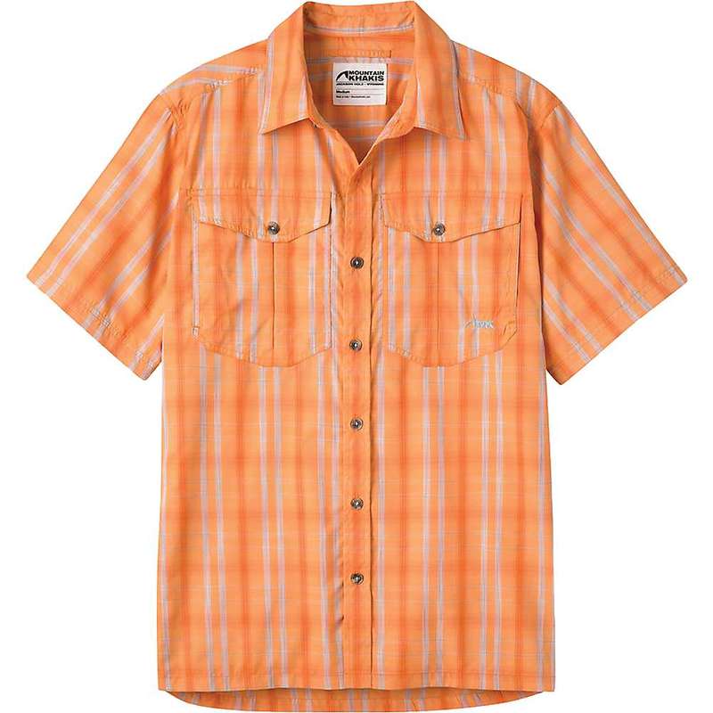 楽天市場】マウンテンカーキス メンズ シャツ トップス Mountain Khakis Men's Equatorial SS Shirt  Peachy : ReVida 楽天市場店