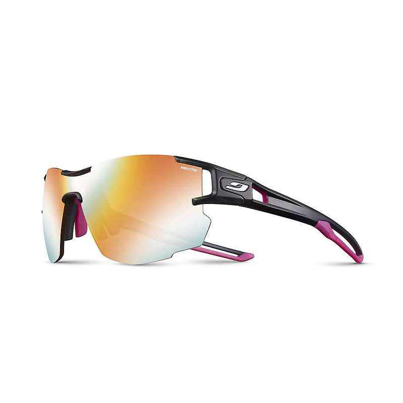 新登場 送料無料 サイズ交換無料 ジュルボ メンズ 95％以上節約 アクセサリー サングラス アイウェア Black Pink Sunglasses Julbo 1-3 Performance Reactiv Laf Aerolite