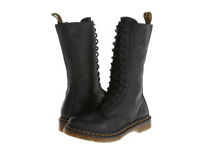 hN^[}[` fB[X V[Y u[cECu[c Dr. Martens 1B99 14-Eye Zip Boot Black Virginia ubN