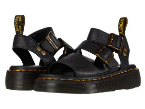 hN^[}[` fB[X V[Y T_ vbgtH[ Dr. Martens Gryphon Platform Gladiator Sandals Black ubN