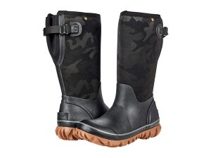 {OX fB[X V[Y u[cECu[c Bogs Whiteout Tonal Camo Adjustable Calf Black ubN