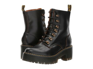 hN^[}[` fB[X V[Y u[cECu[c Dr. Martens Leona 7 Hook Boot Black Vintage S ubN