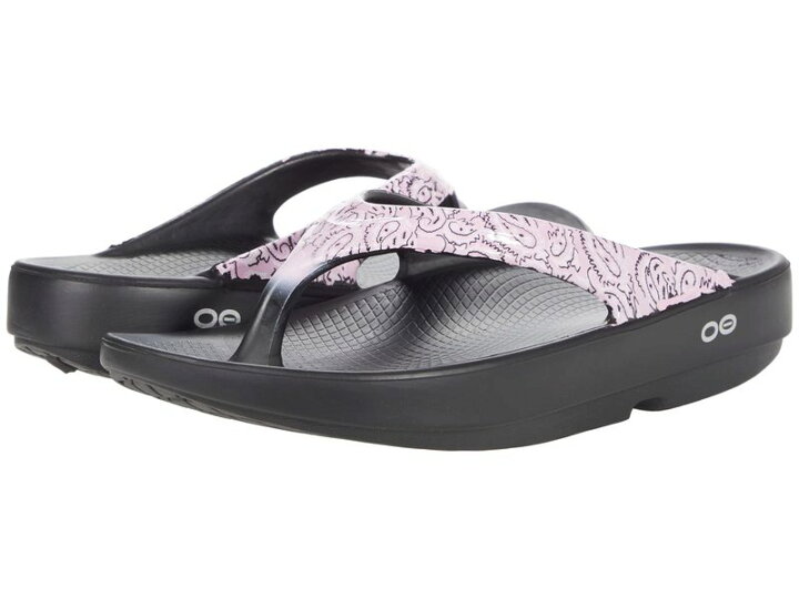 楽天市場 オーフォス レディース サンダル シューズ Oolala Limited Pink Bandana Revida 楽天市場店