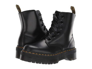 hN^[}[` fB[X V[Y u[cECu[c Dr. Martens Molly Quad Retro Black Buttero ubN
