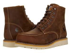 �J�[�n�[�g ���f�B�[�X �V���[�Y �u�[�c�E���C���u�[�c T�V���c Carhartt Wedge 6 Waterproof Steel Toe Light Brown �u���E��