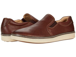 WXgAh}[tB[ Y V[Y Xb|E[t@[ Johnston & Murphy Mcguffey Slip-On Dark Brown Full uE