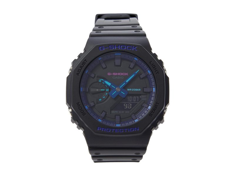 ジーショック メンズ 腕時計 アクセサリー GA2100VB-1A Black