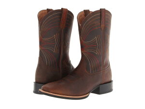 AAg Y V[Y u[cECu[c Ariat Sport Wide Square Toe Distressed Brow