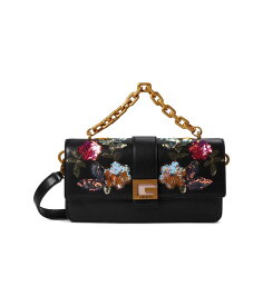 【送料無料】 ゲス レディース ハンドバッグ バッグ Morada Crossbody Flap Black Multi