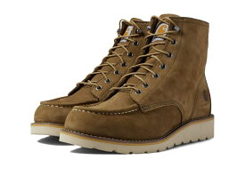 【送料無料】 カーハート メンズ ブーツ・レインブーツ シューズ 6" Moc Soft Toe Wedge Boot Coyote Nubuck