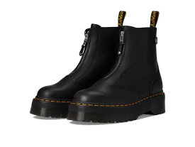 【送料無料】 ドクターマーチン レディース ブーツ・レインブーツ シューズ Jetta Sendal Leather Boot Black Sendal
