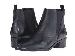 �}�[�N�E�t�B�b�V���[ ���f�B�[�X �V���[�Y �u�[�c�E���C���u�[�c Marc Fisher LTD Yale Black Leather �u���b�N