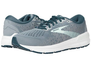 �u���b�N�X ���f�B�[�X �V���[�Y �X�j�[�J�[ Brooks Addiction GTS 15 Grey/Navy/Aqua �O���[