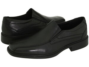 GR[ Y V[Y Xb|E[t@[ W[W[ ECCO New Jersey Slip-On Black Santiago ubN