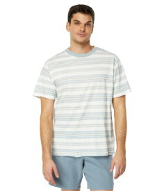 【送料無料】 リズム メンズ シャツ トップス Cairo Stripe Vintage Short Sleeve T-Shirt Natural