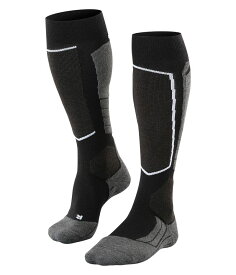 【送料無料】 ファルケ メンズ 靴下 アンダーウェア SK2 Wool Intermediate Knee High Skiing Socks 1-Pair Black Mix